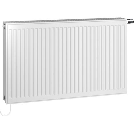 Kermi x-flair, Profil VP T22 900x600mm 543W,RAL9016, 10 bar,mit Abd.,links (1/3)