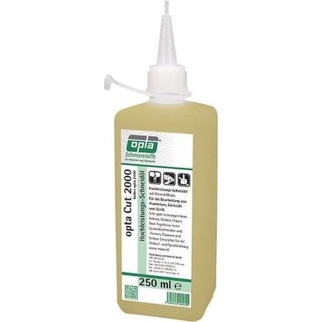 L'Esecuzione Di Olio Da Taglio Optato Cut 2000 Flacone Da 250 Ml
