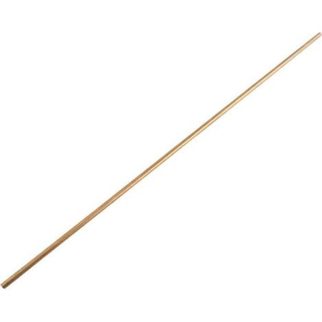 Tube en laiton, tube en cuivre creux, épaisseur de paroi 1 mm, longueur 500 mm (diamètre extérieur 6 mm) (1/4)