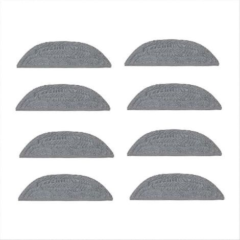 Lot de 8 chiffons de nettoyage pour accessoires d'aspirateur robot Roborock G20S S8 Max Ultra (1/5)
