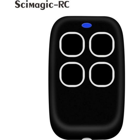 Duplicateur Télécommande - 4 Canaux - Fréquence 280 MHz à 868 MHz - Pour Porte Garage et Systèmes d'Accès - 1 Pièce