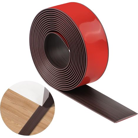 Bandes de Transition Pour Sol,Bandes de Seuil Auto-adhésives en PVC Pour Les Portes,Imperméables et Résistantes à l'usure,Bandes de Porte en Moquette Adaptées Aux Portes,Fenêtres et Bords Sol (1/5)