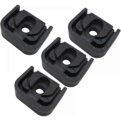 4 Pièces Coussin Amortisseur De Choc Pour Climatiseur Supports En Caoutchouc Pour Climatiseur Embouts En Caoutchouc Pour Support De Bélier Climatisation Centrale Capacitance Base (1/4)