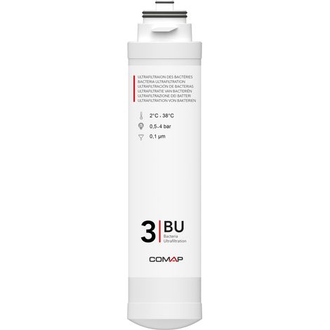 Comap – Filtre sur robinet pour eau potable – Ultrafiltration 0,1µm – Élimination bactéries et virus – Compatible Aquatis – Q112022001