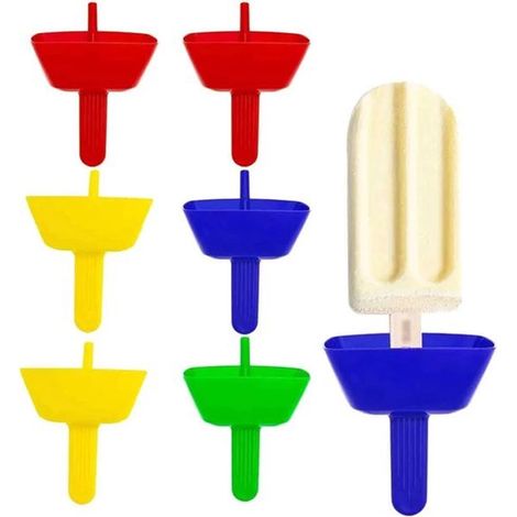 Soportes antigoteo para cubitos de hielo - Juego de 8 piezas - Reutilizables - Para pajitas (1/5)