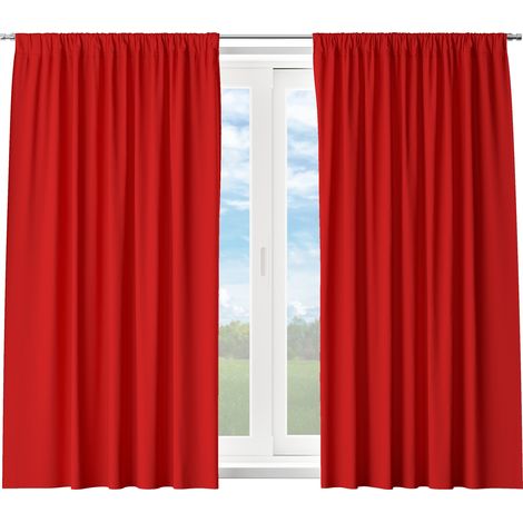 Rideau à ruban couleur 3017 (1/4)