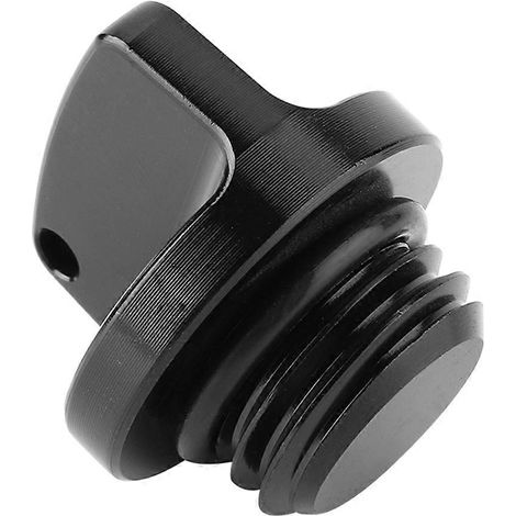 Bouchon de remplissage d'huile en aluminium CNC noir pour Honda CRF150R CB250F Yamaha Kawasaki Suzuki (1/3)
