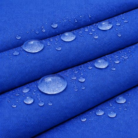 tessuto impermeabile color blu fiordaliso (1/5)