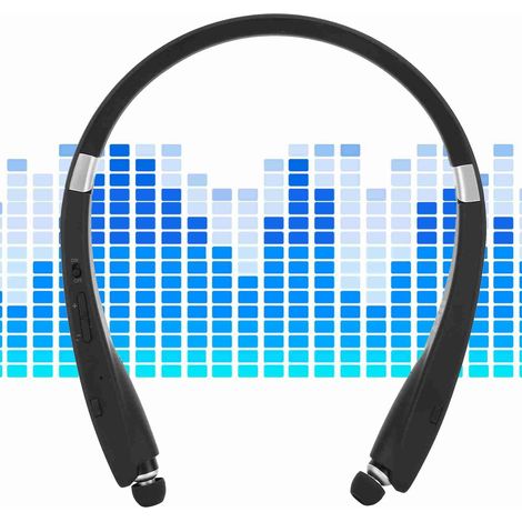 Casque sans fil Bluetooth Annadue, écouteurs de sport pliables (1/5)