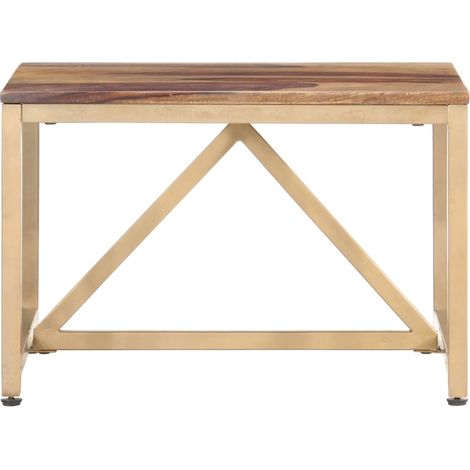 Maison Exclusive - Beistelltisch 60x60x40 cm Massivholz