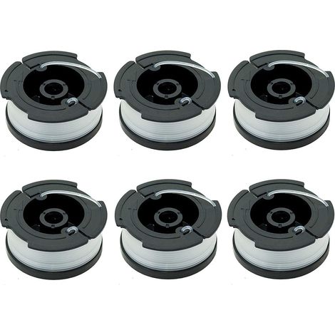 6er-Pack A6481 A6485 Spulen für Black Decker Rasenmäher (1/5)