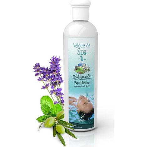 Parfum de Spa à base d'huiles essentielles Méditerranée 250 ml