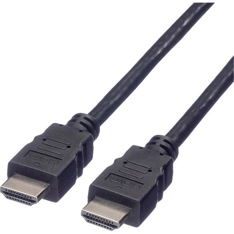 Value HDMI Cavo Spina HDMI-A 15.00 m Nero 11.99.5534 Schermato Cavo HDMI (1/4)