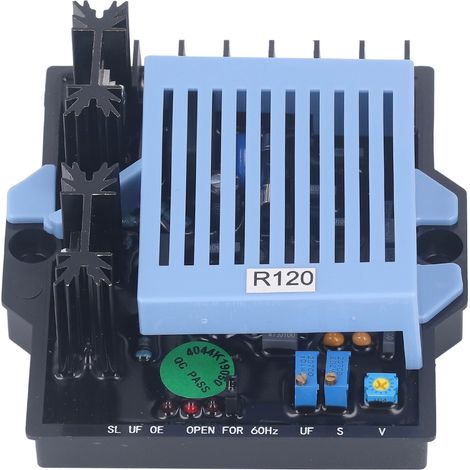 Régulateur Automatique de Tension 1000W AVR, Excitateur sans Balais pour Générateur Diesel 277VAC, Carte de Régulation de Tension, Moteur Génératrice (1/5)