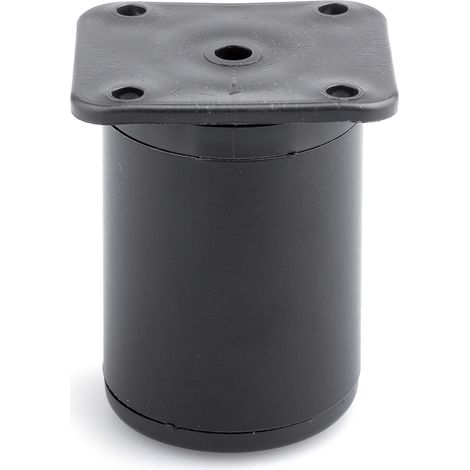 FA010 60 mm verstellbarer Möbelfuß, Mattschwarz SANS MARQUE