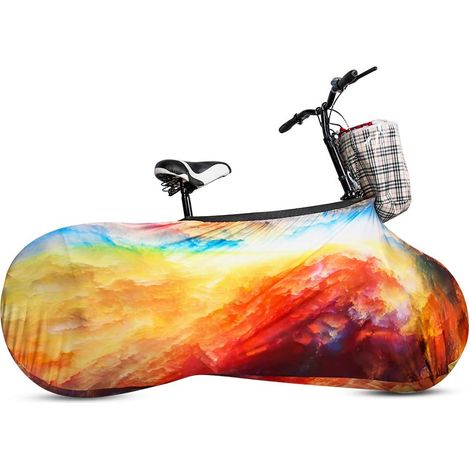 Housse de rangement intérieure pour vélo, Housse pour VTT d'intérieur, Housse de rangement pour vélo, Chaînes pour vélos de route et de route