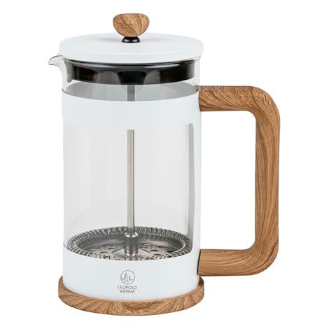 Leopold Vienna - Cafetera/tetera Franca - 600 ml - blanco
