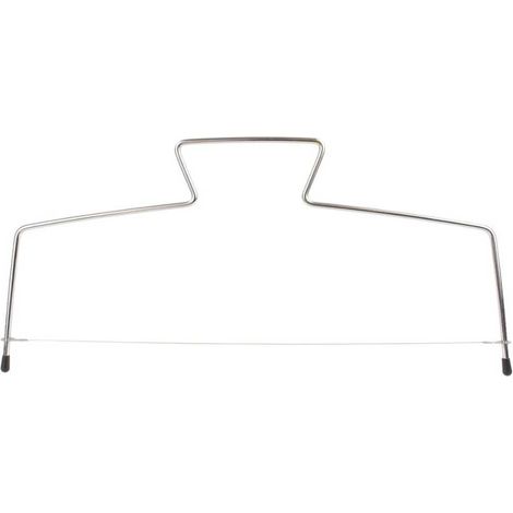 Lyre à gâteau ou génoise en acier inoxydable (1/2)
