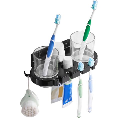 Toothbrush Holder No Drilling Required Toothbrush Stand with
