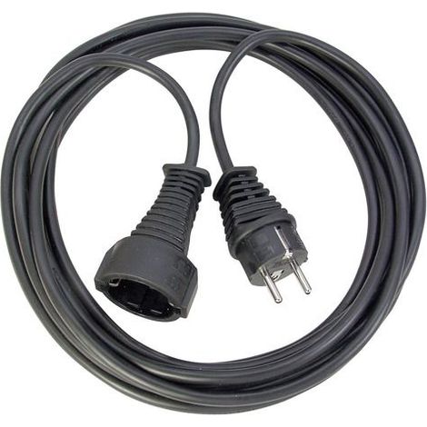 Brennenstuhl 1165480 Strom Verlängerungskabel Schwarz 25.00 m H05VV-F 3G 1,5 mm² (1/3)