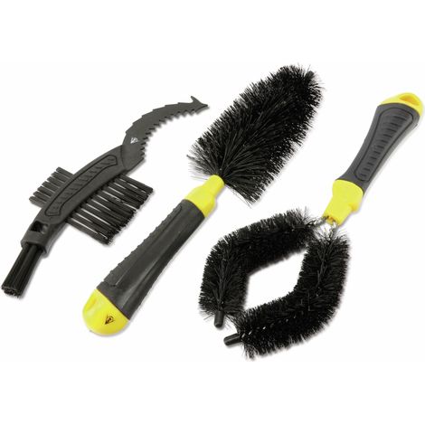 Set de brosses pour vélo DUNLOP, 3 pièces