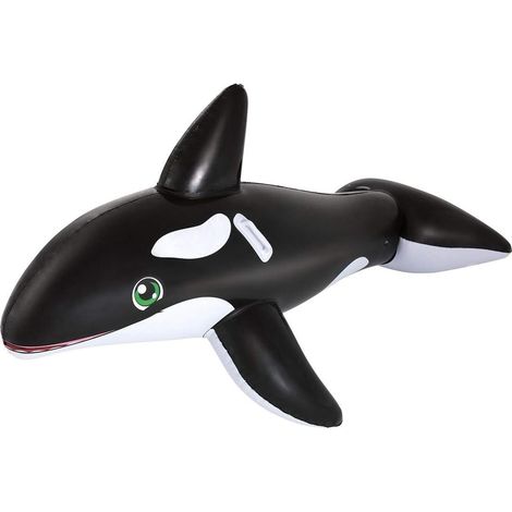 Bouée gonflable géante chevauchable Baleine Géante - 203 X 102 (1/3)