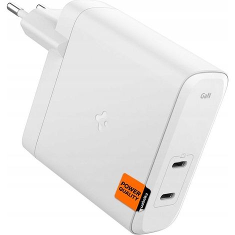 SPIGEN ARCSTATION PRO GAN-1402 WANDLADEGERÄT 2 ANSCHLÜSSE 140W WEISS 1 Stück. (1/5)