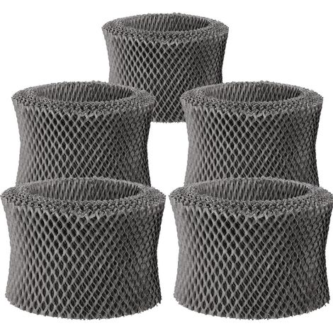 BRAVIX Lot de 5 filtres pour humidificateur HU4801/01, HU4803/01, HU4811/10, HU4813/10, HU4814/10 - Filtre de Rechange pour FY2401/30 (1/5)