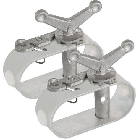 Ede Lot de 2 tendeurs de corde pour piscine, couvertures d'hiver pour piscine, tendeurs de corde en alliage d'aluminium, accessoires d'hiver (1/5)