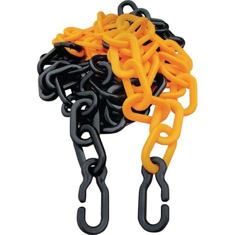 Chaîne de délimitation PP jaune/noir 9 mm - 13127 GS (1/2)