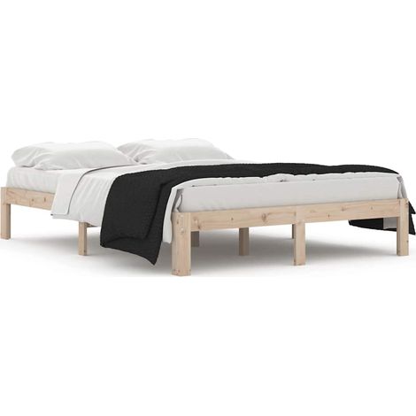Maison Exclusive - Giroletto in Legno Massello di Pino 140x190 cm (1/5)