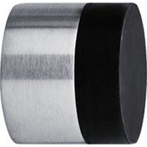 Tampon de porte murale ,longueur 24mm Ø30,Edel acier matt (1/2)