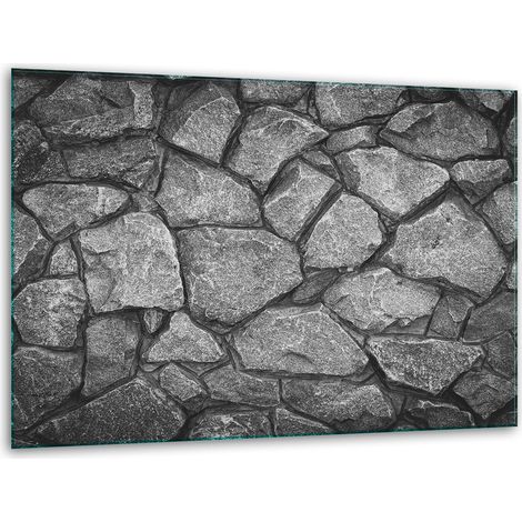 Schneidebrettständer aus Glas, 40x30 cm, Stein (1/5)