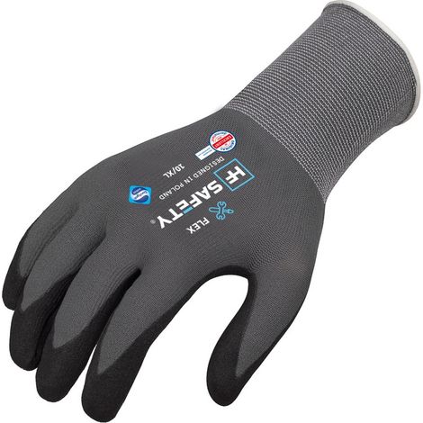 Rękawice ochronne extralink hf safety flex rozmiar 10/xl (1 para) (1/5)