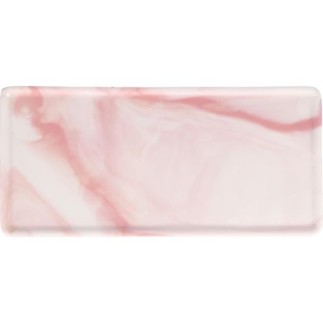 rutschfeste Badezimmeraufkleber in Rosa Blau und Transparent