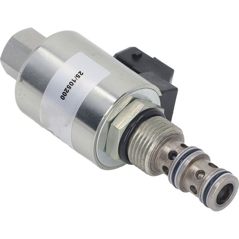 12-V-Magnetventil für Baggerlader, legierter Stahl, Teilenummer 25 105200, 26 960900, Magnetventilbaugruppe für JCB 3CX 214, 215, 216, 217 (1/5)