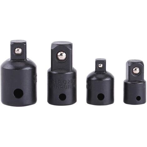 Impact Increaser,4pcs 1/2-3/8 inch Socket Adapter converter and reducer (1/5)