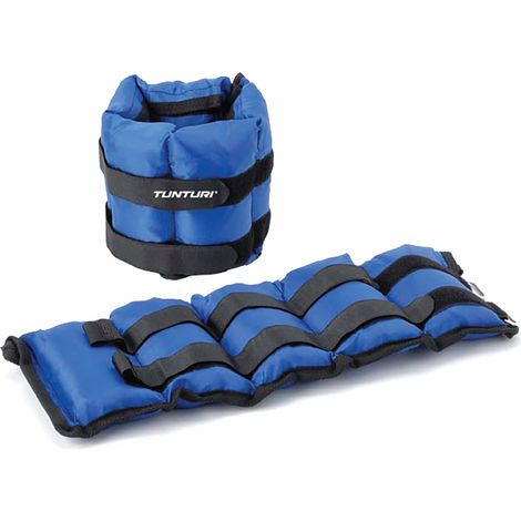 Tunturi 14TUSFU168 poids pour poignets 4,5 kg Noir, Bleu