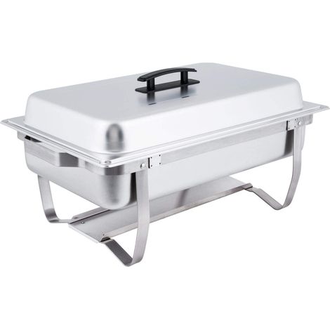 Bc-elec - F433-1 Speisenwärmer Buffetwärmer GN1/1 bain marie mit Deckel, 60x37x29cm (1/5)
