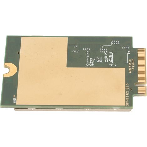 Module Réseau 4G LTE Cat16 1GBPS pour PC Portable Dell, Carte Module T77W968 avec Support eSIM (1/5)