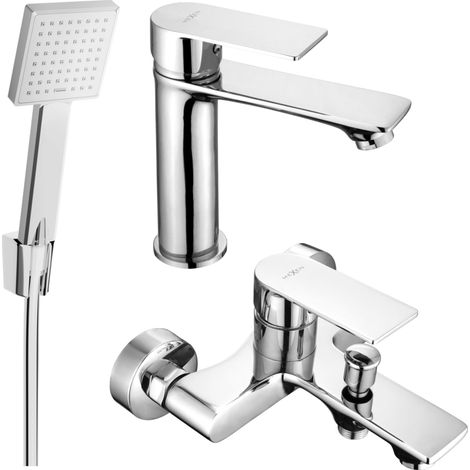 Mexen Royo R45 set da bagno, cromato - 72203R45-00 (1/4)