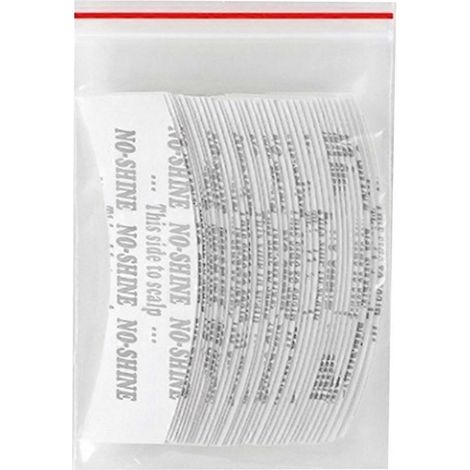 36 bandes adhésives double face No-Shine pour extensions, toupets et perruques à dentelle (1/5)
