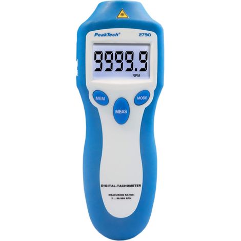 PeakTech P 2790 - Contagiri laser 2-100.000 RPM, senza contatto (1/4)