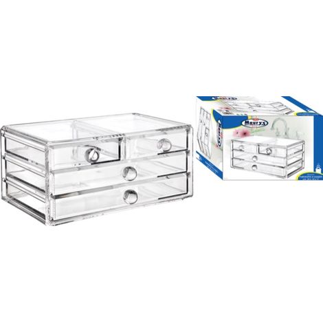 MAURY'S BEAUTY PORTATUTTO MULTIUSO 4 CASSETTI 24 X 14 X 11 CM (1/3)
