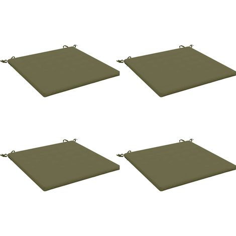 Coussins de siège 4 pièces SOEST 4 pc 100 % polyester vidaXL