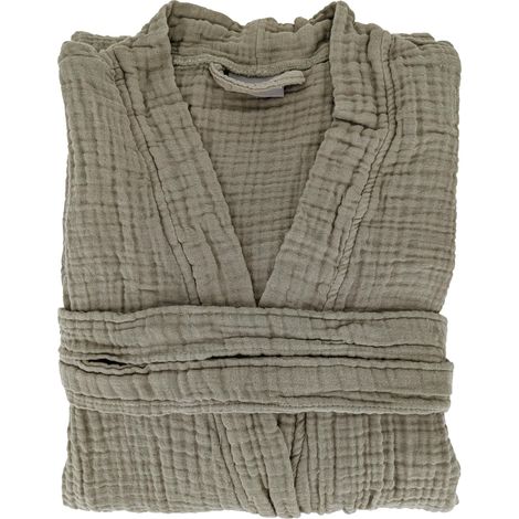 Peignoir mousseline de coton KEA L/XL