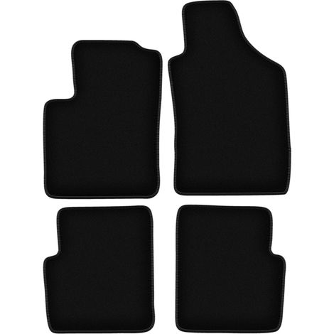 BASIC schwarze Veloursmatten für: Lancia Ypsilon III Fließheck (2011-) (1/5)