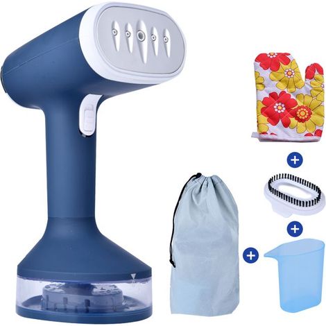 1 pièce fer à vapeur portable, 1200 W puissant, 140 ml réservoir, vapeur verticale rapide, idéal pour voyage et usage domestique (1/5)