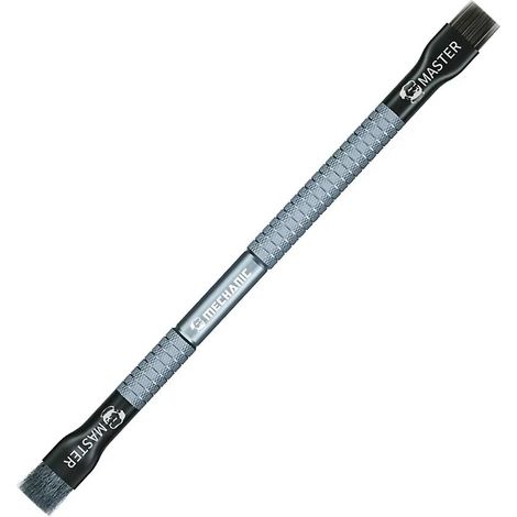 Brosse de nettoyage pour carte mère MECHANIC, nettoyage de poussière, retrait de colle pour puces de téléphone portable, double brosse (1/5)