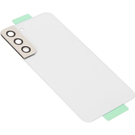 Coque Arrière en Verre Trempé pour Samsung Galaxy S22 - Kit de Réparation Complet avec Outils Inclus - Facile à Installer - Blanc (1/5)